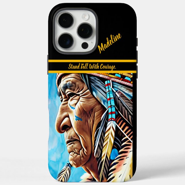Kunsthandwerk: Künstlerische Touch iPhone 16 Pro Max Hülle (Rückseite)