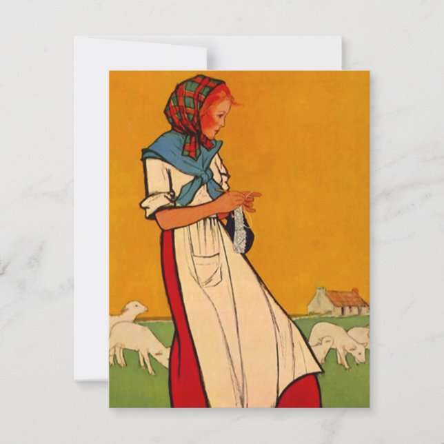 Kunsthandwerk Party Themendusche Einladungen (Vorderseite)