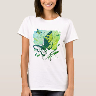 Kunsthandwerk und abstraktes T - Shirt-Design mit T-Shirt
