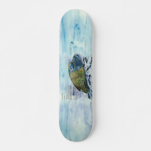 Kunsthandwerkliches Skateboard für gefährdete Wrac