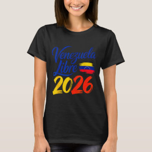 Kunsthemd Venezuela Libre Patriotische Freiheitsfl T-Shirt