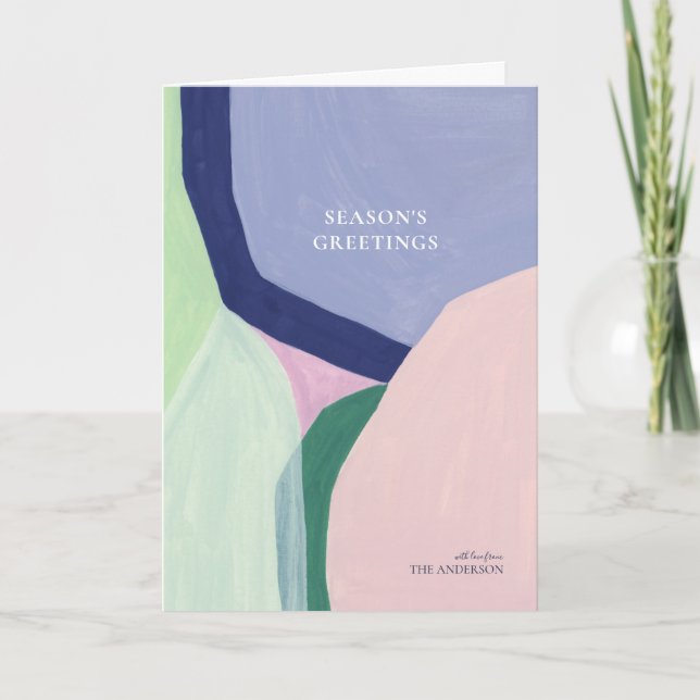 Kunsthistorische Weihnachtskarte Feiertagskarte (Vorderseite)