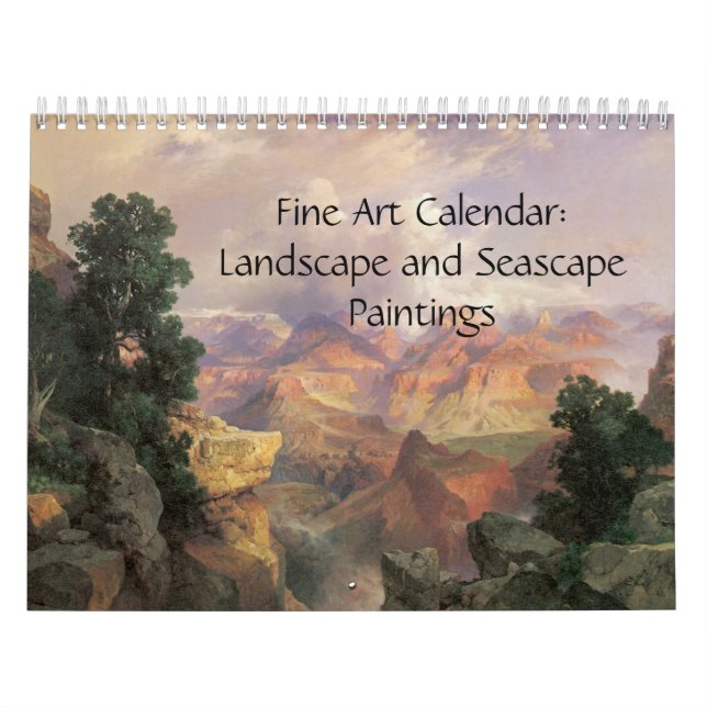 Kunstkalender Landschaften und Seascape Kalender (Titelbild)