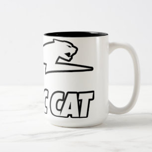 Kunstkatze Zweifarbige Tasse