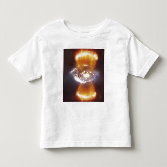 Kunstkonzept einer Galaxie Kleinkind T-shirt (Vorderseite)