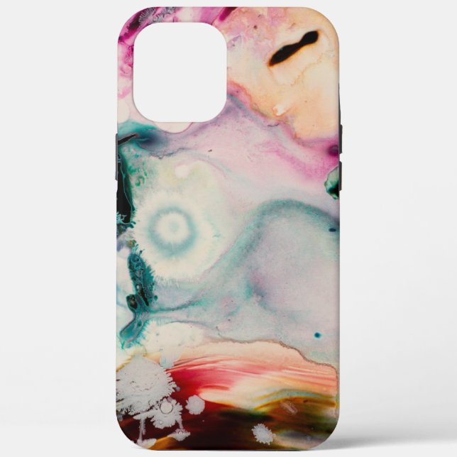 Kunstkreativität Abstraktes Kunstwerk Case-Mate iPhone Hülle (Rückseite)