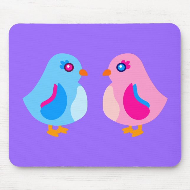 Kunstküken Mousepad (Vorne)