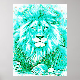 *~* Kunstkunst Kunst Kunst-Celestial LION AP23 Poster