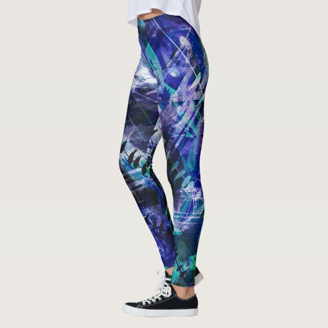 Kunstlehre Leggings (Links)