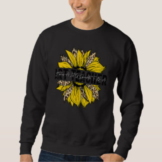 Kunstlehrer Boho Sonnenblume Fürsorglich Hingebung Sweatshirt