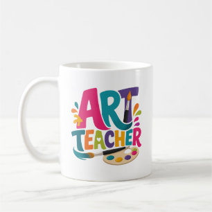 Kunstlehrer-Dankeschön-Geschenk Kaffeetasse