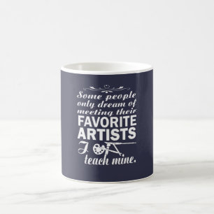 Kunstlehrer Kaffeetasse