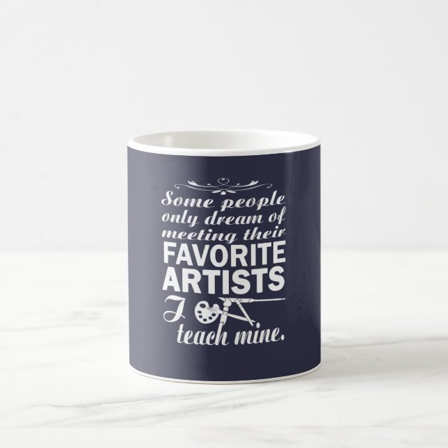 Kunstlehrer Kaffeetasse (Mittel)