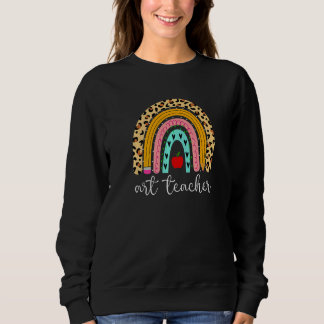 Kunstlehrer Leopard kehrt zurück zur Schule Sweatshirt