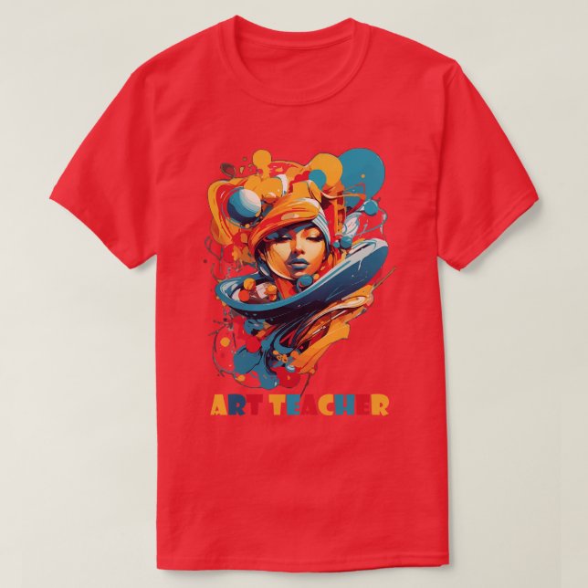 Kunstlehrer T-Shirt (Design vorne)