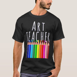 Kunstlehrer zurück zu Geschenk kreativer Künstler T-Shirt