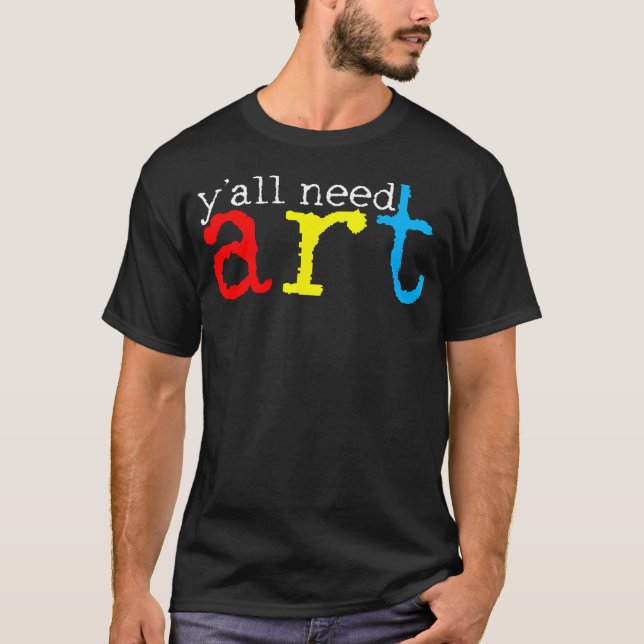 KunstlehrerInnen - Geschenk T-Shirt (Vorderseite)