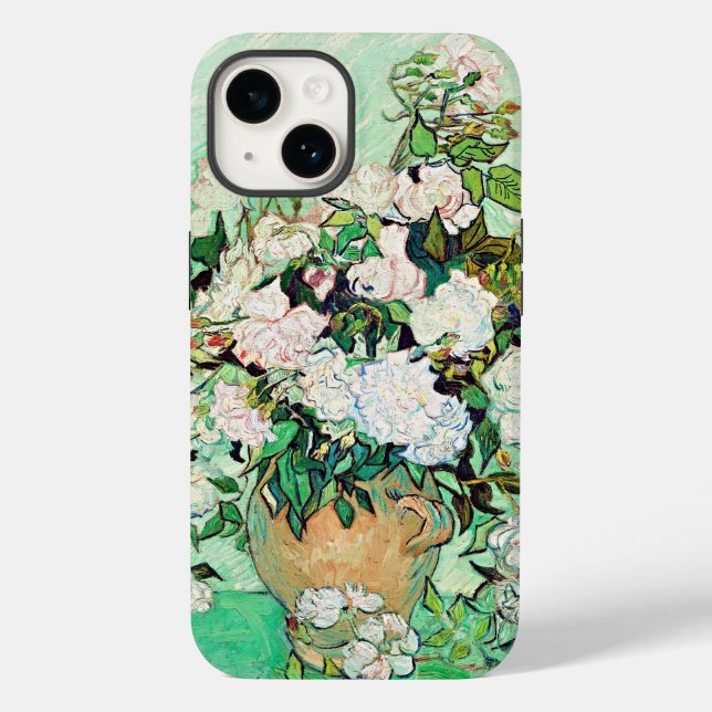 Kunstleidenschaft: Rose von Vincent Van Gogh Case-Mate iPhone 14 Hülle (Rückseite)