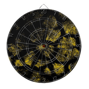 Kunstleoparden Dartscheibe