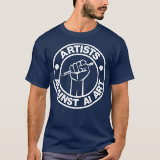 Künstler gegen KI Art. 1 T-Shirt
