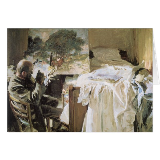 Künstler in Seinem Studio von John Singer Sargent (Vorderseite (Horizontal))