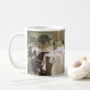 Künstler in Seinem Studio von John Singer Sargent Kaffeetasse