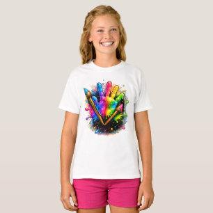 Künstler Maler Farbige Malerei T-Shirt