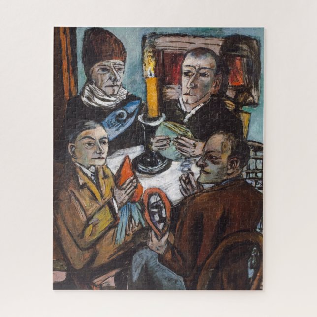 Künstler mit Gemüse | Max Beckmann | (Vertikal)