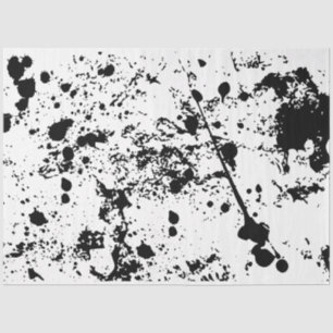 Künstler Schwarz-weiß Paint Spritzer Grunge Textur Seidenpapier