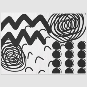 Künstler Schwarz-weiße große Abstrakte Bergtextur Seidenpapier