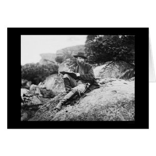 Künstler skizzieren das Schlachtfeld von Gettysbur