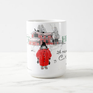 Künstler-Studio-Arbeitsraumwatercolor-Tasse Karls Kaffeetasse