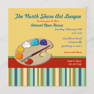 Künstlereinladung Einladung