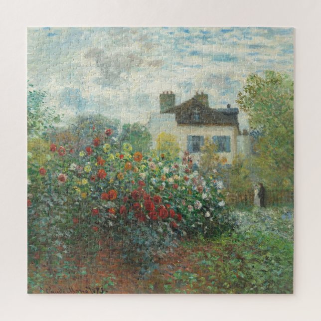 Künstlergarten Renoir Impressionist Malerei (Vertikal)
