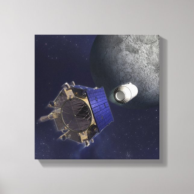 KünstlerIllustration Leinwanddruck (Vorderseite)