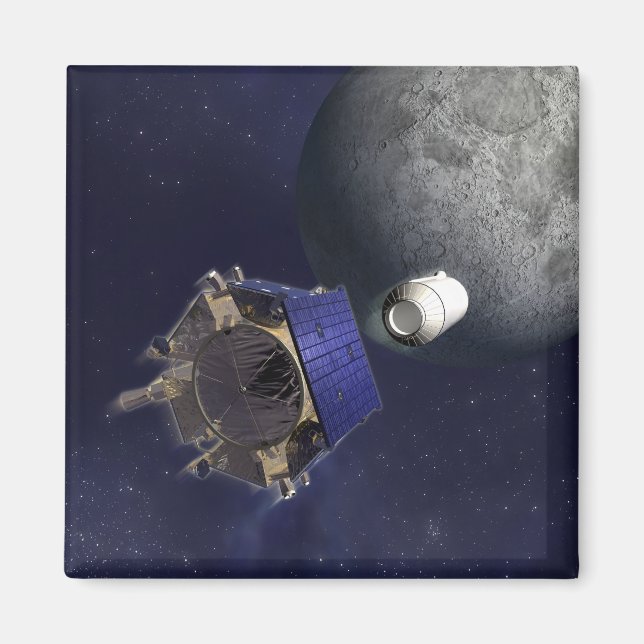 KünstlerIllustration Magnet (Vorne)