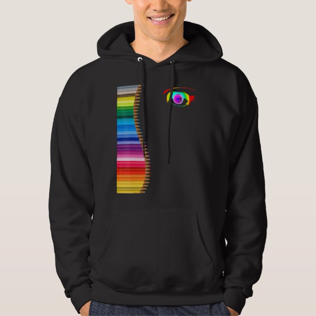 Künstlerin Hoodie (Vorderseite)