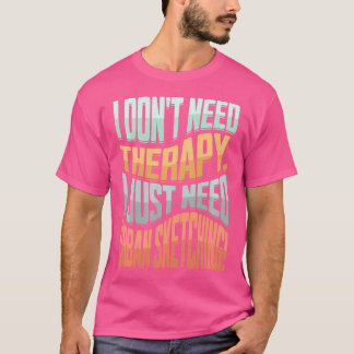 Künstlerin Illustrator Urban Sketcher Urban T-Shirt