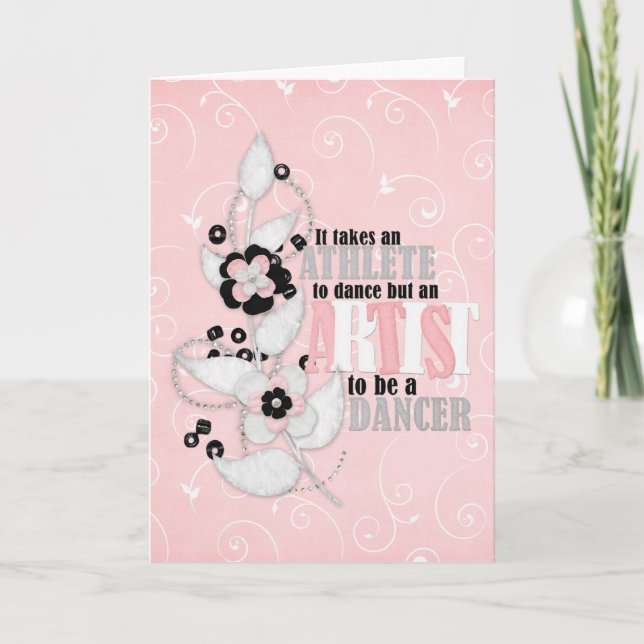 Künstlerin Karte (Vorderseite)