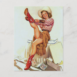 Künstlerin Postkarte