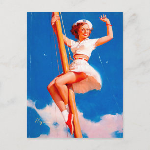 Künstlerin Postkarte