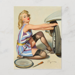 Künstlerin Postkarte