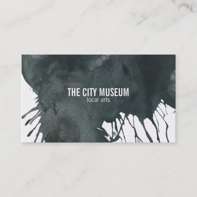 Künstlerin Visitenkarte (Vorderseite)