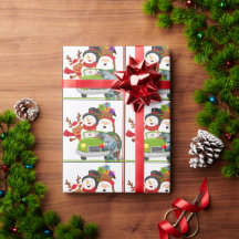 Künstlerisch als Rudolph Holiday Wrapping Paper