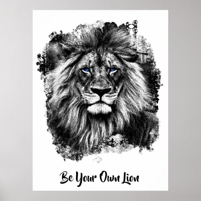 *~* Künstlerisch AP23 Künstlerische Malerei SILVER Poster (Vorne)