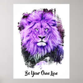 *~* Künstlerisch AP23 Künstlerische Malerei Violet Poster
