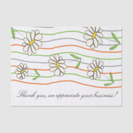 Künstlerisch Daisy Blume Tissue Seidenpapier