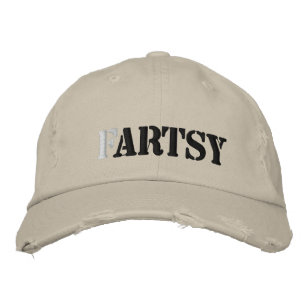 Künstlerisch FARTSY Bestickte Baseballkappe