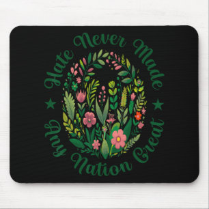 Künstlerisch floraldemokratischer Präsident Libera Mousepad