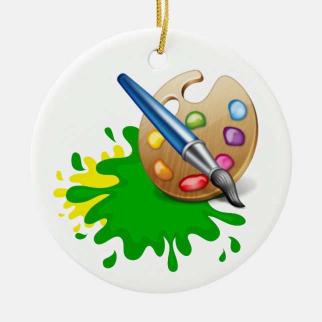 KÜNSTLERISCH KERAMIKORNAMENT (Vorne)